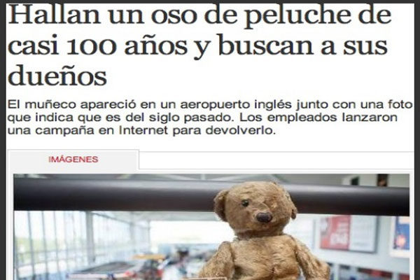 Oso de peluche