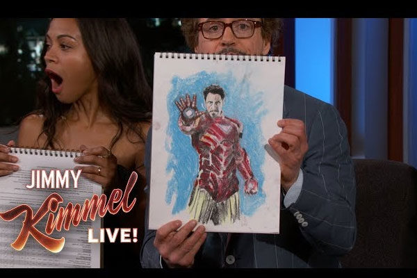 Los Avengers en Jimmy Kimmel Live!