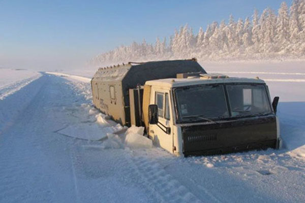 Carretera Kolymá, Siberia
