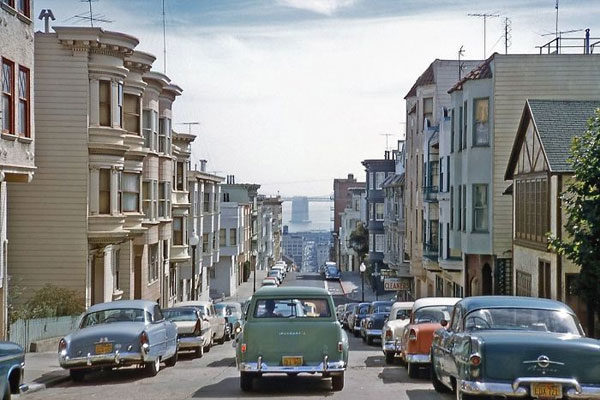 Las calles de San Francisco. 1957