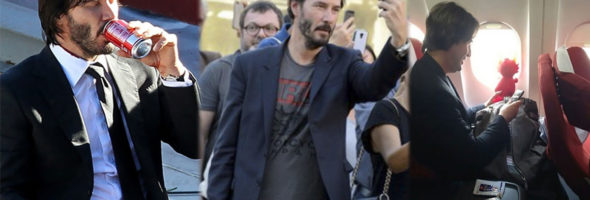 Fotos que demuestran que Keanu Reeves es el actor más genial de Hollywood