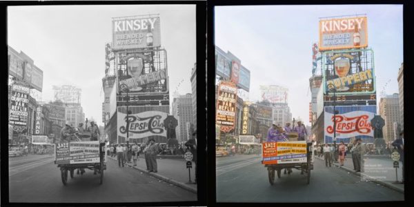 Times Square en 1947