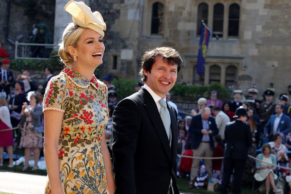 Sofia Wellesley y James Blunt