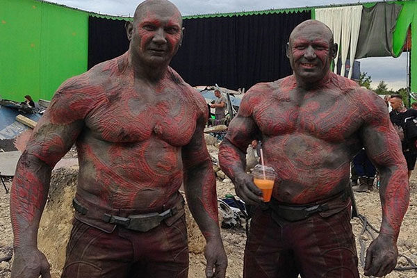 Dave Bautista y Rob de Groot