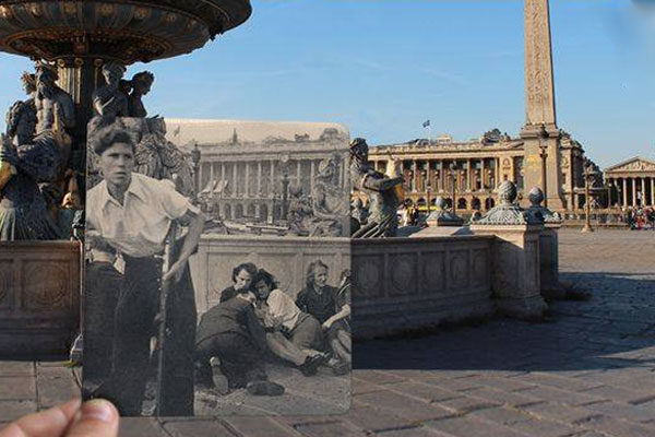 La plaza de la Concordia en París