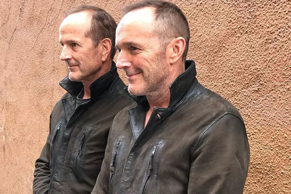 Clark Gregg y Dane Farwell