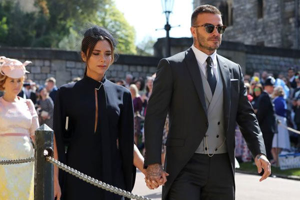 David Beckham y Victoria Beckham