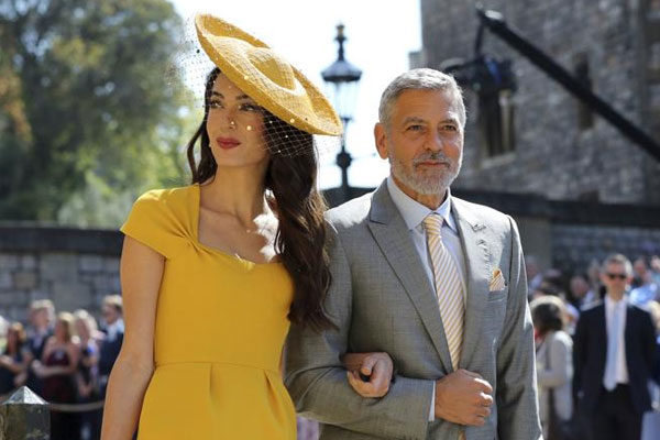 Amal Clooney y George Clooney