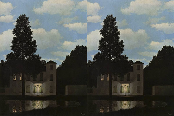 Empire Of Light de Rene Magritte