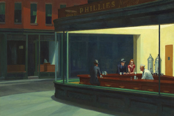 Nighthawks Por Edward Hopper