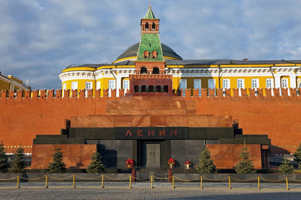 La tumba de Lenin, Moscú, Rusia