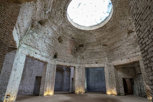 Domus Aurea Corte Octogonal, Roma, Italia