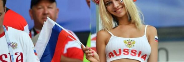 Conoce a la fanatica que ha causado sensación el Mundial Rusia 2018