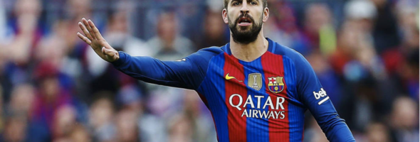 Barcelona se molesta con Piqué