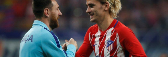 Mira el famoso tuit de Messi sobre Griezmann