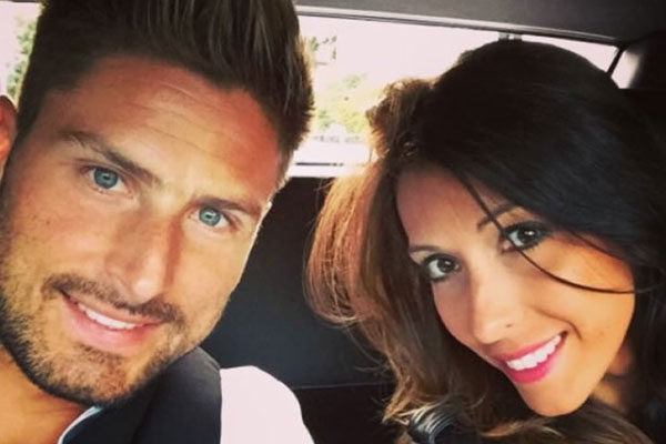 Jennifer Giroud esposa de Olivier Giroud