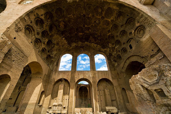 Basílica de Majencio, Roma, Italia