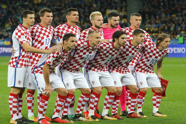 La selección de Croacia