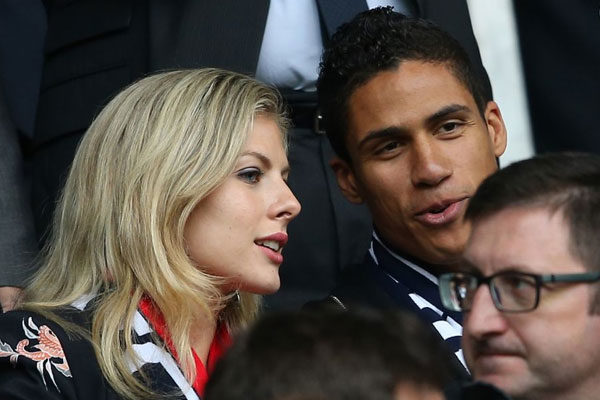 Camille Tytgat esposa de Raphaël Varane