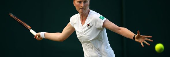 En Wimbledon Van Uytvanck derrota a Muguruza