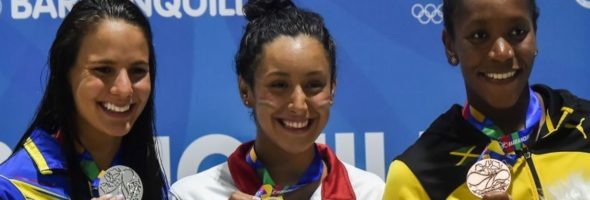 Miriam Guevara se lleva el oro y rompe record en Barranquilla