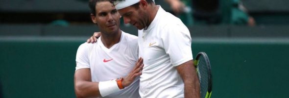 Así fue el increíble juego entre Nadal y Del Potro