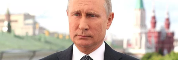 La peculiar felicitación de Putin a la selección de fútbol de Rusia