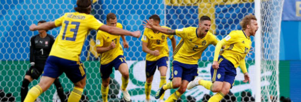 Resultado del partido Suecia vs Suiza, Mundial Rusia 2018