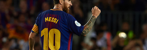 Messi es el lider de La Liga