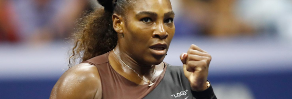 Serena Williams gana el primer partido del US Open usando un tutú