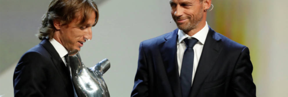 ¡Modric elegido Mejor Jugador por la UEFA!