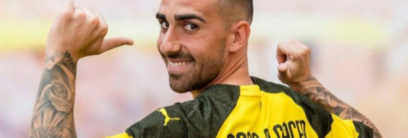 Paco Alcácer fue cedido al Borussia Dortmund