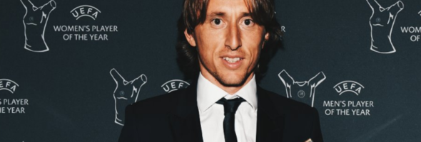 Esto es lo que Cristiano le dijo a Modric tras haber obtenido el premio de la UEFA