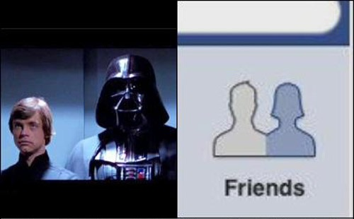 Facebook oculta una verdadera amistad