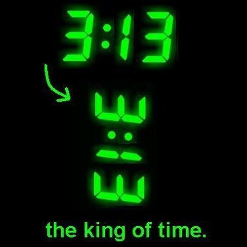 Conoce al Rey del Tiempo, llamado también 3:13