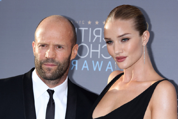 Jason Statham y Rosie Huntington-Whiteley