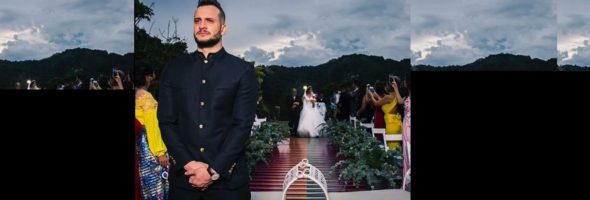 La boda de Jordán y Sol se inspiró en uno de sus grandes amores