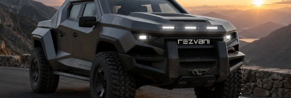 Rezvani Fortress: la pickup blindada de 850 HP basada en una Ford Raptor